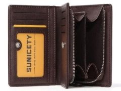قیمت کیف پول مردانه سانی ستی RFID anti-theft men's leather wallet S3022