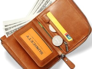 کیف پول مردانه سانی ستی SUNICETY مدل S3033 با فناوری RFID