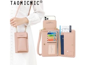 کیف دوشی زنانه و کیف گوشی موبایل تاشو تائومیک میک Taomicmic T6079