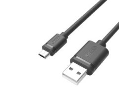 کابل شارژ و انتقال داده یونیتک Unitek Y-C454GBK USB to MicroUSB charging and data transfer cable, 0.5 m