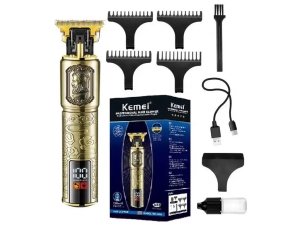 ماشین اصلاح موی سر و بدن شارژی ضدآب کمی Kemei Km-2095