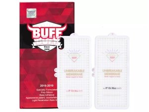 گلس جلو و پشت گوشی آیفون ایکس مکس بوف buff Hydrogel front and back screen protector iPhone XS Max