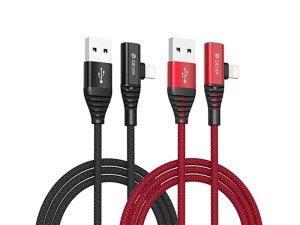 کابل شارژ و تبدیل 1 به 2 یو اس بی به لایتنینگ 1.5 آمپر 1.2 متری دیویا Lightning to sound converter and Devia charging port EC085