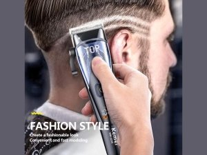 ماشین اصلاح موی سر و صورت شارژی کمی KM-3235