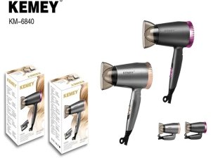 سشوار مسافرتی 1800 وات کمی Kemei KM-6840