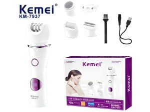 اپیلاتور 5 کاره شارژی کمی KM-7937
