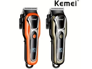ماشین اصلاح موی سر و صورت شارژی  کمی Kemei Electric Hair Clipper KM-PG1990A