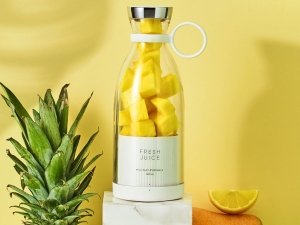 شیکر و آبمیوه‌گیری شارژی قابل حمل 400 میلی‌لیتر Youguo Portable Electric Juicing Cup 214