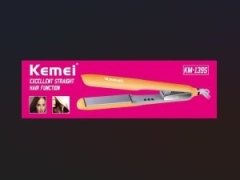 ارزانترین اتو موی حرفه‌ای کیمی KEMEI KM-1395 Catokan Rambut