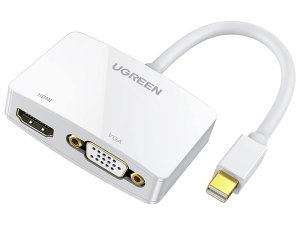 مبدل مینی دیسپلی پورت به وی جی ای و اچ دی ام آی یوگرین Ugreen20421 J43