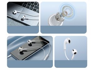 هندزفری سیمی 3.5 میلی‌متری بیسوس Baseus Encok H17 Wired 3.5mm In-ear Earphone