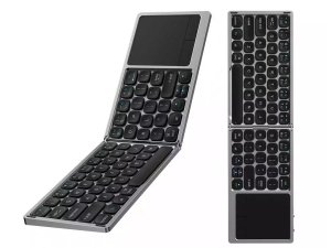 کیبورد بی سیم تاشو شارژی با تاچ پد ویوو FMK-04