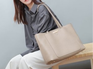 کیف دوشی زنانه چرم با ظرفیت بزرگ 5180