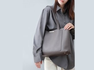 کیف دوشی زنانه چرم با ظرفیت بزرگ 5180
