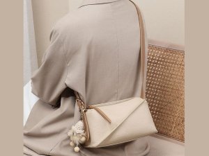کیف دوشی و کراس بادی زنانه چرمی  4364