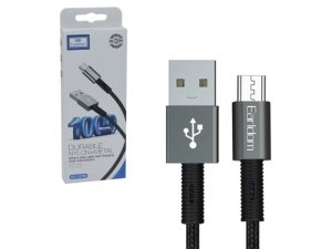کابل شارژ سریع یو اس بی به میکرو یو اس بی 2.4 آمپر یک متری ارلدام Earldom EC-127M Cable Micro 2.4A 1.0m
