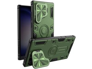 قاب محافظ سامسونگ اس 24 اولترا نیلکین Nillkin CamShield Armor Prop camera protective case Samsung Galaxy S24 Ultra