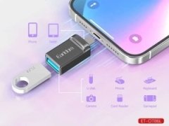 خرید مبدل اوتی‌جی آیفون یواس‌بی به لایتنینگ ارلدام Earldom ET-OT86L OTG adapter 8 Pin