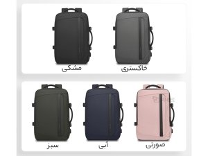 کوله پشتی لپ تاپ 15.6 اینچ و مسافرتی بنج Bange اصل مدلBG-2892 با پورت USB