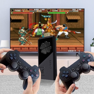 کنسول بازی به همراه دسته بازی بیسیم 4K Game Stick Lite