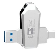خرید اوتی‌جی و فلش مموری تایپ سی به یو اس بی 64 گیگابایت ایکس او