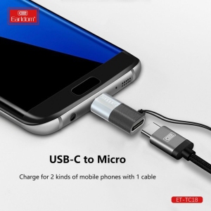 مبدل تایپ سی به میکرو یو اس بی ارلدام TC18