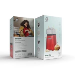 پاپ کورن ساز خانگی 270 میلی‌لیتر 1200 وات گرین لاین GNPOPJYPMWH/RD