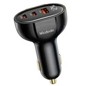 شارژر فندکی فست شارژ ماشین تایپ سی 128  وات مک دودو CC-445