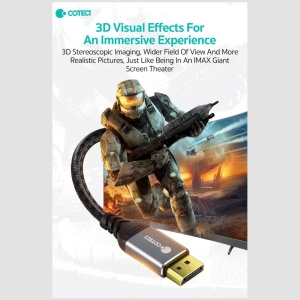 کابل دیسپلی به hdmi سه متری کوتسی 87406