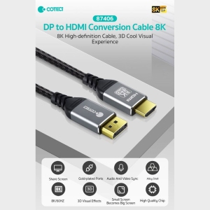کابل دیسپلی به hdmi یک متری کوتسی 87406