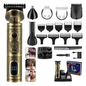 پک کامل ماشین اصلاح موی سر و بدن 6 در 1 کمی KM-1637