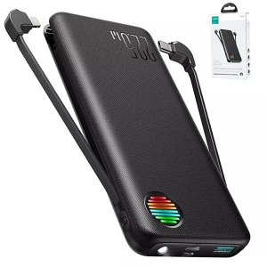 پاور بانک 20000 جویروم JR-L015 توان 22.5 وات با چراغ قوه برای آیفون و اندروید