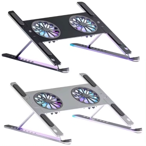 استند و پایه خنک کننده لپ تاپ و مک بوک تاشوی فلزی P11F