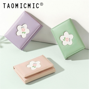 کیف پول زنانه تائومیک میک TAOMICMIC مدل Y9131 فانتزی با طرح گل