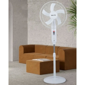 پنکه ایستاده قابل شارژ خورشیدی 25 وات HS-198
