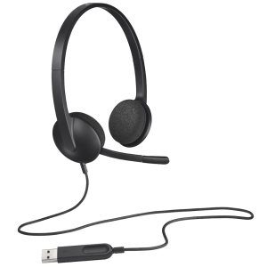 هدست سیمی یو اس بی لاجیتک H340