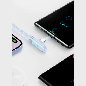 کابل سوپر فست شارژ تایپ سی به تایپ سی گیمینگ 100 وات 1.2 متری یوسامز US-SJ653