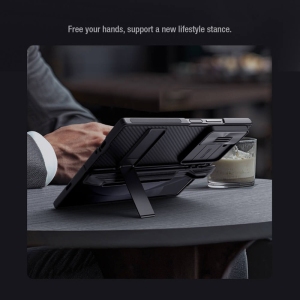 قاب محافظ گوشی سامسونگ گلکسی زد فولد 6 نیلکین Camshield Fold S-Pen