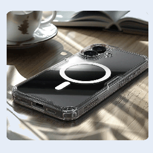 قاب مگنتی شفاف گوشی آیفون 16 نیلکین Nature TPU Pro Magnetic
