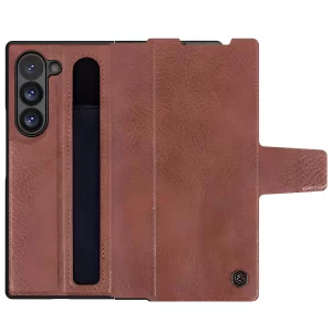 قاب محافظ گوشی سامسونگ گلکسی زد فولد 6 نیلکین Aoge Leather
