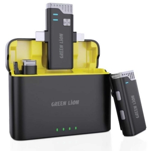 میکروفون بی سیم یقه‌ای گرین GN3IN1MIC360D