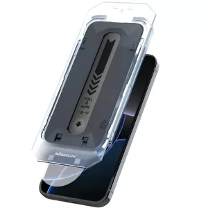 گلس پرایوسی آیفون 16 پرومکس نیلکین همراه با کیت نصب Amazing Guardian