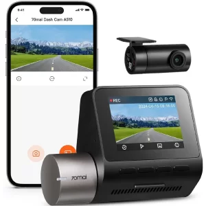 دوربین ثبت وقایع خودرو شیائومی Xiaomi مدل A510 SET با دوربین عقب