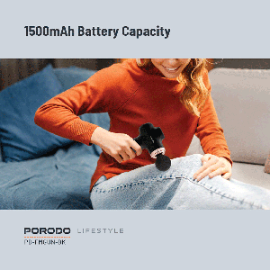 ماساژور بدن تفنگی پورودو PD-FMGUN-GY