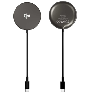 شارژر بی سیم آیفون 15 وات ایکس او با کابل تایپ سی 1.2 متری CX029