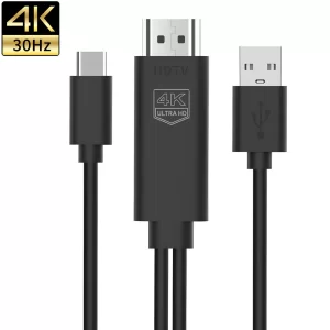 کابل تایپ سی به اچ دی ام آی 1.8 متری پرووان PCH77