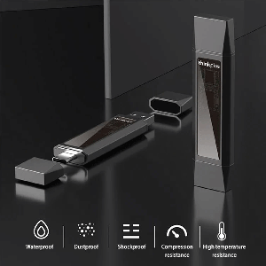 فلش مموری 512 گیگابایت تایپ سی و USB لنوو Lenovo Thinkplus TU203-10G