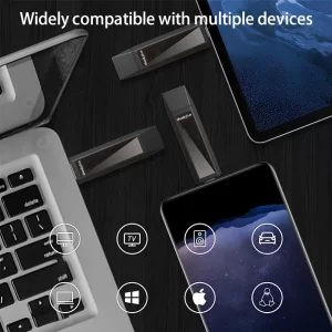 فلش مموری و OTG تایپ‌سی به یواس‌بی 256 گیگابایت لنوو Lenovo TU203