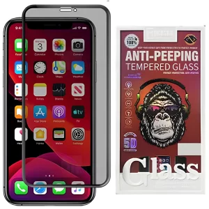 گلس پرایوسی تمام چسب آیفون 12 و 12 پرو موکوسون Anti-Peeping