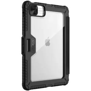 کاور کلاسوری نیمه شفاف آیپد پرو 13 2024 بامپردار نیلکین Bumper Leather Case Pro